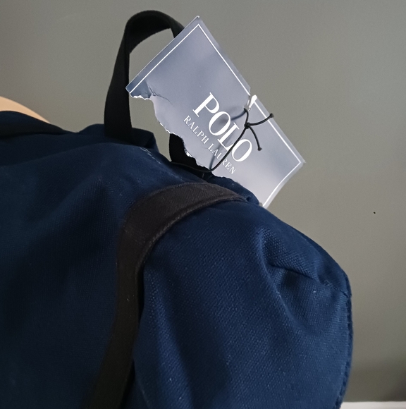 NWT Polo Ralph Lauren Nlue Navy Backpack - Picture 13 of 13